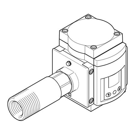 Festo Flow Sensor SFAM-90-5000L-TG1-2SA-M12 SFAM-90-5000L-TG1-2SA-M12